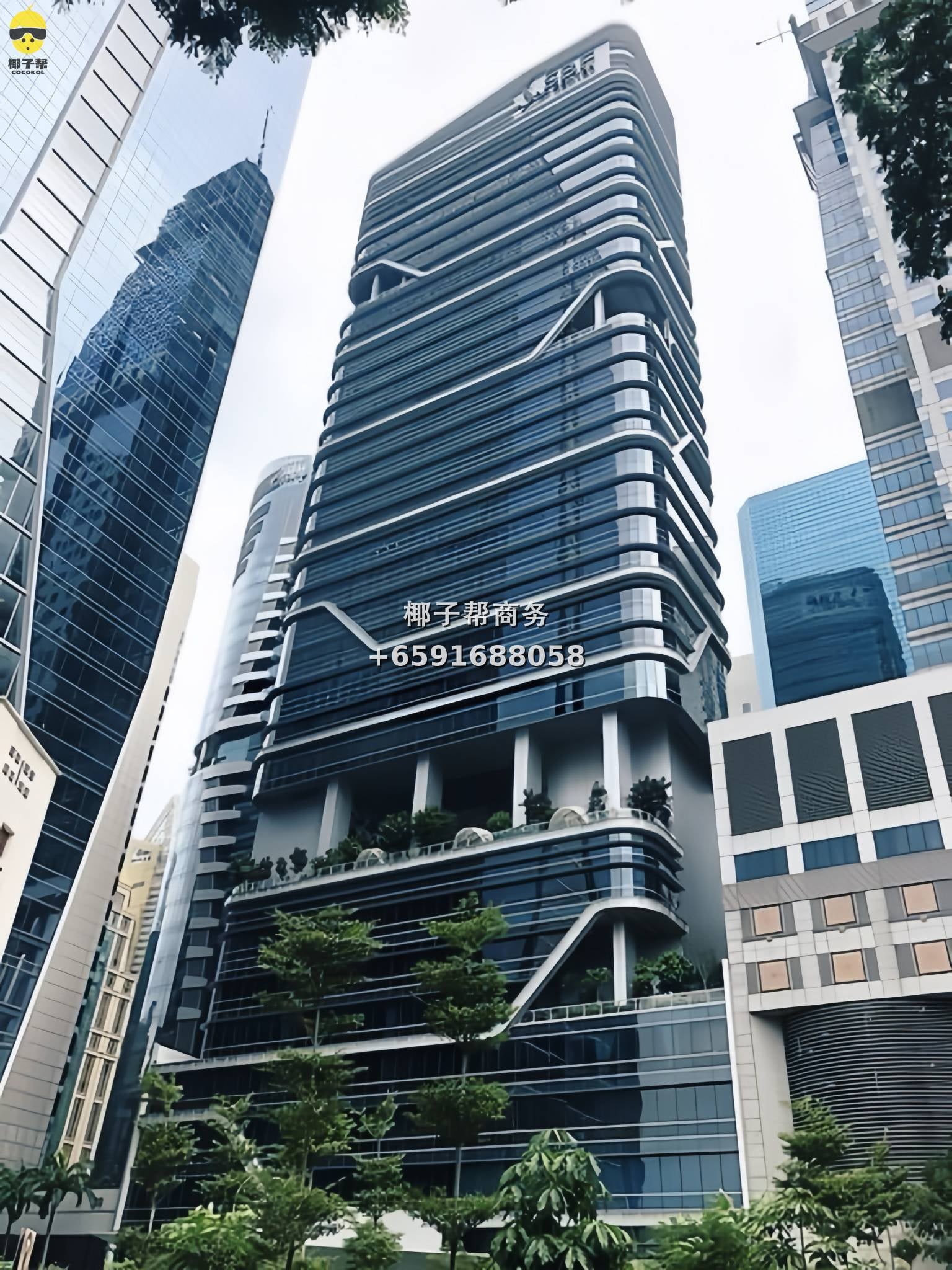 🏢CBD 同栋两套办公室出租｜SBF Center 15