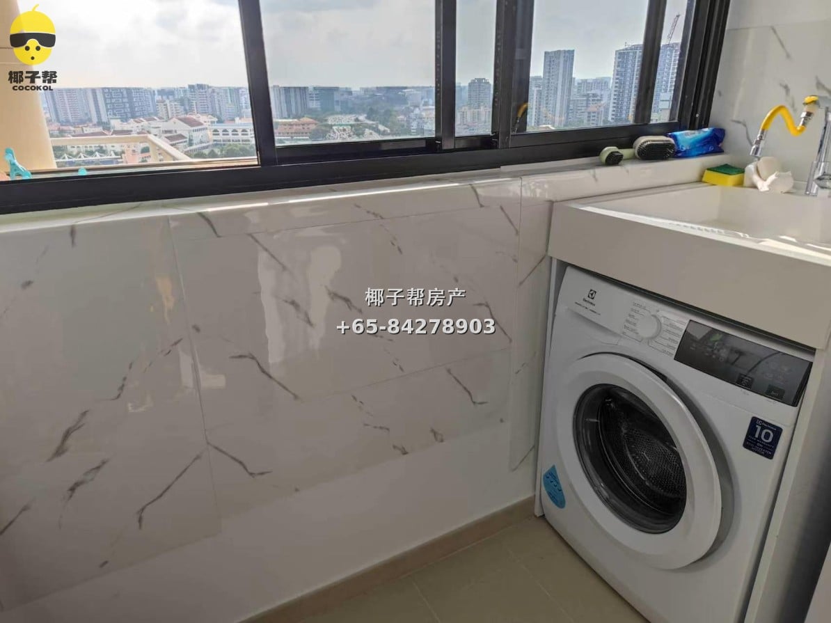 【出租】大巴窑MRT全新BTO高层组屋单间 6