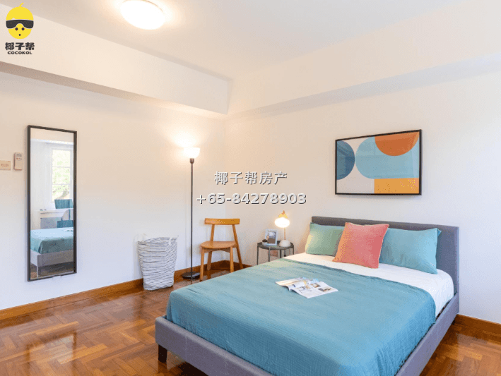 【For Rent】Master Bedroom with Private Bathroom at Kay Siang MRT Apartment 2