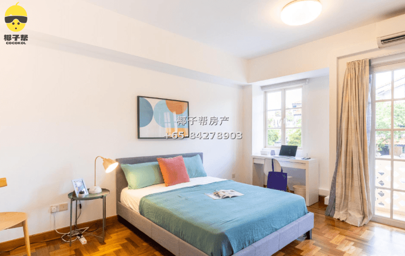 【For Rent】Master Bedroom with Private Bathroom at Kay Siang MRT Apartment 3