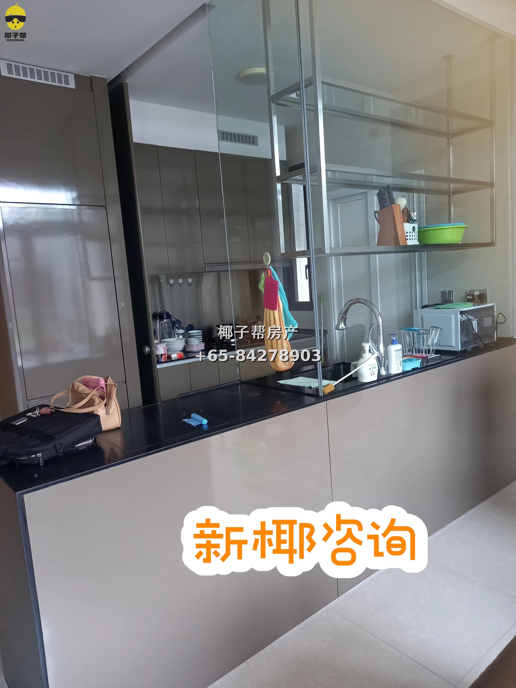 【出租】美世界MRT公寓两房两卫 2