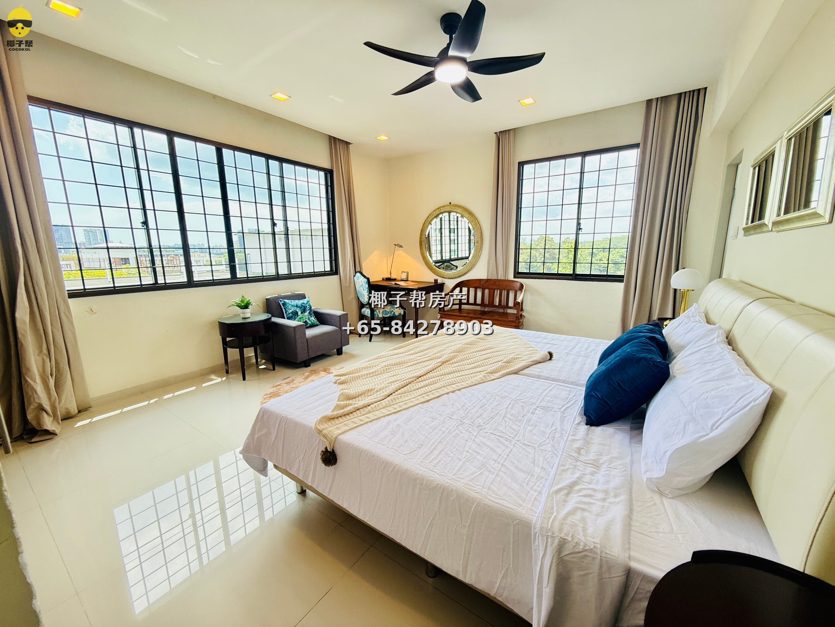 【For Rent】Master Room in Apartment near Botanic Gardens MRT 7