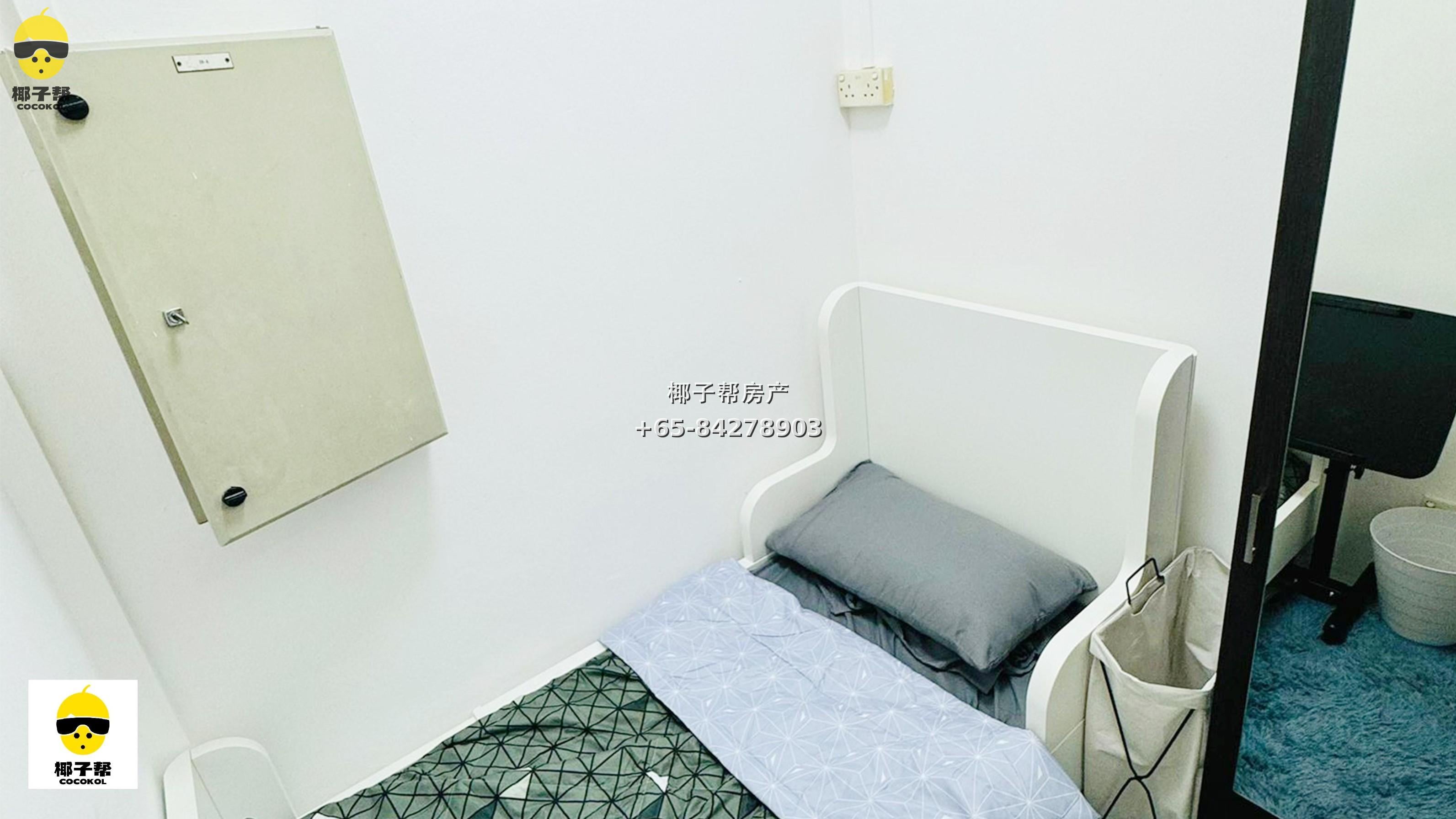 【For Rent】The Tanamera ECON7 single room, monthly rent $800 including utility subsidies. 1