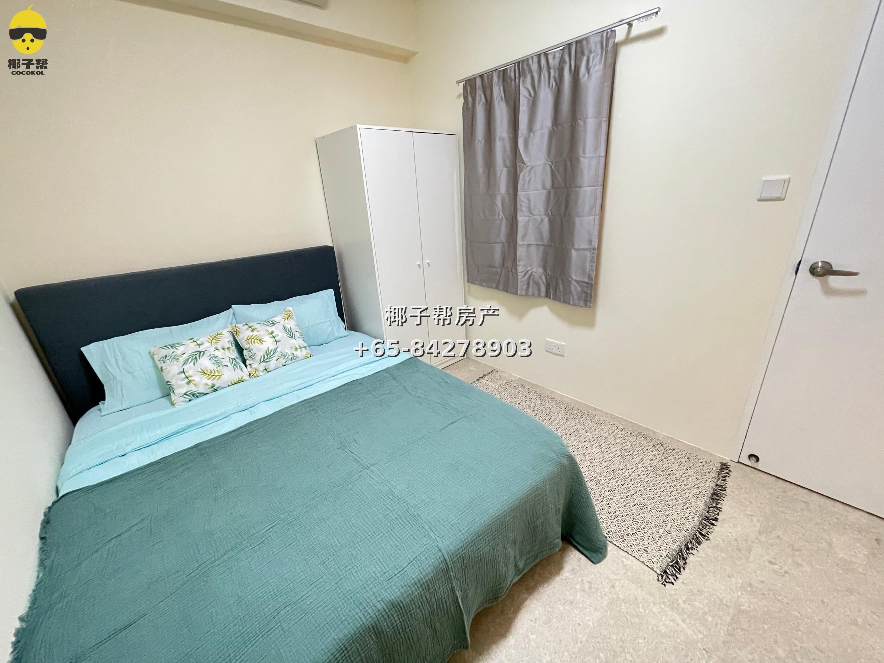 【出租】中峇鲁Meraprime公寓 普通房Queen床 近市区 1