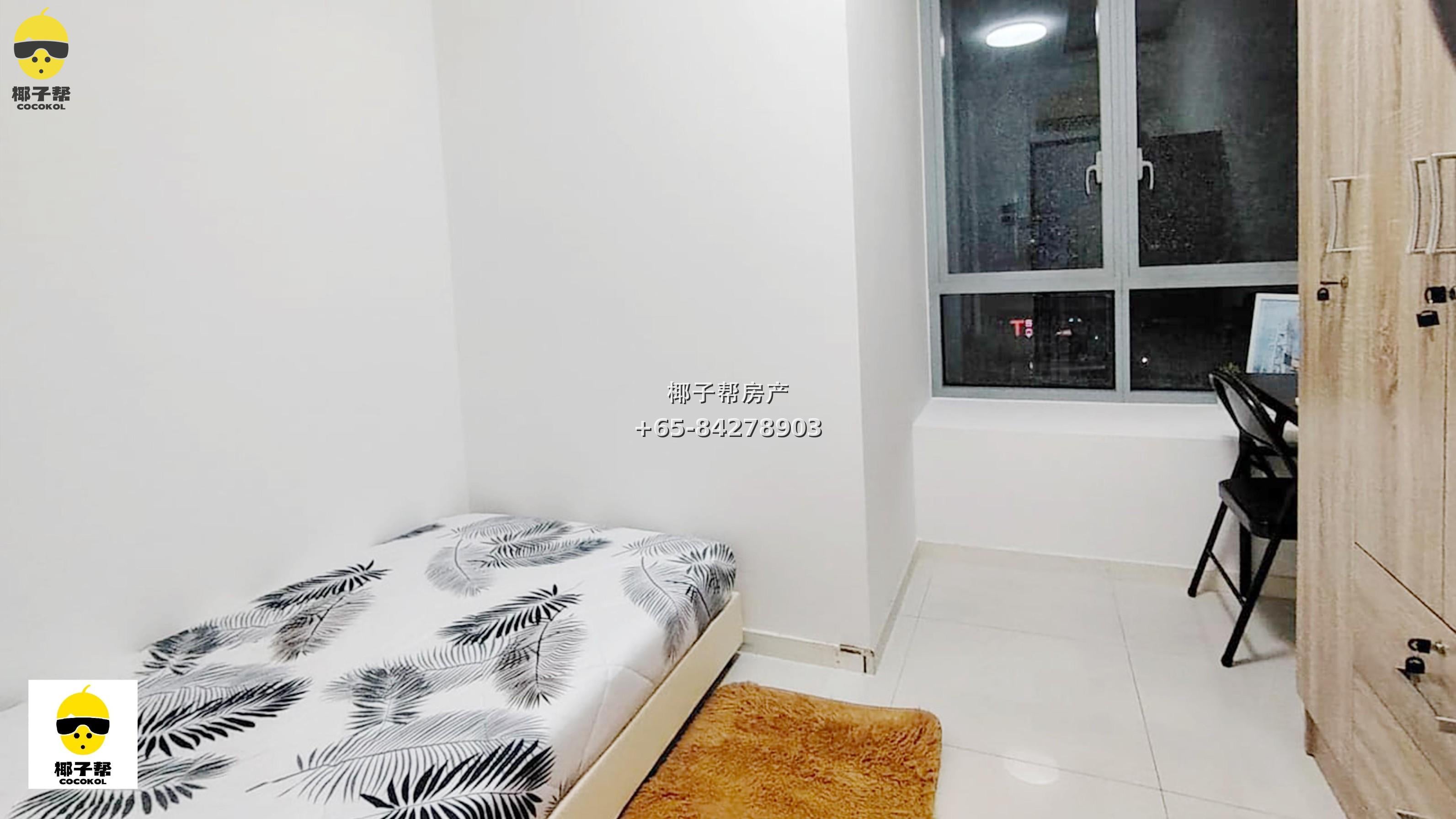 【For Rent】Yew Tee Residences high-floor single room next to Yew Tee Station 1