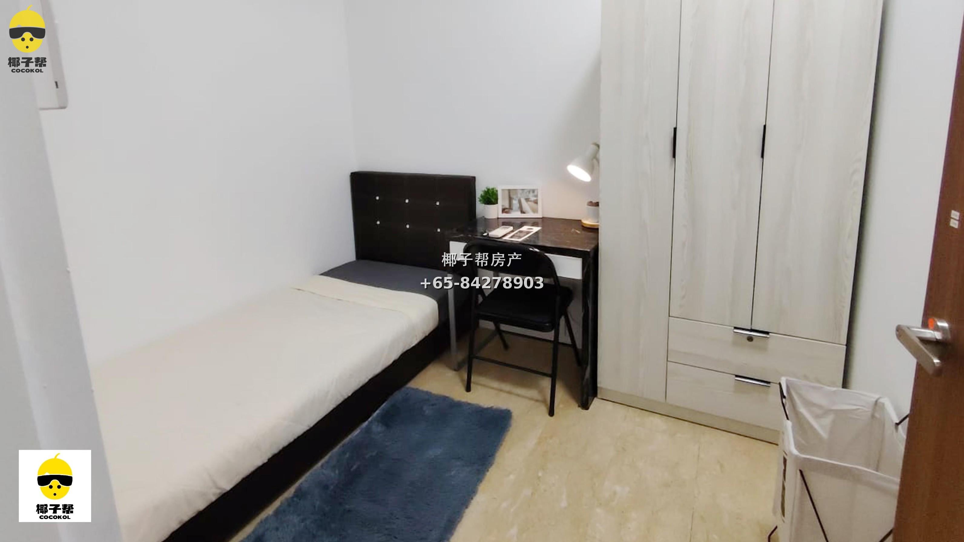 【出租】Parc Oasis 裕廊东公寓单间 包水电可长租 1