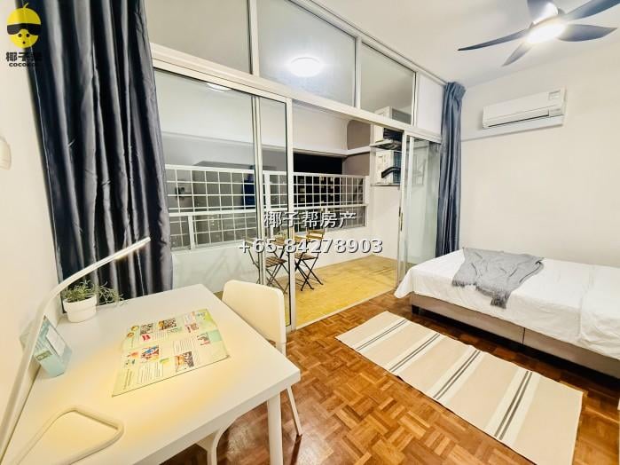 [For Rent] Bukit Timah upscale residential area | The Sterling, high-floor single room on the 20th floor, bright and airy 1
