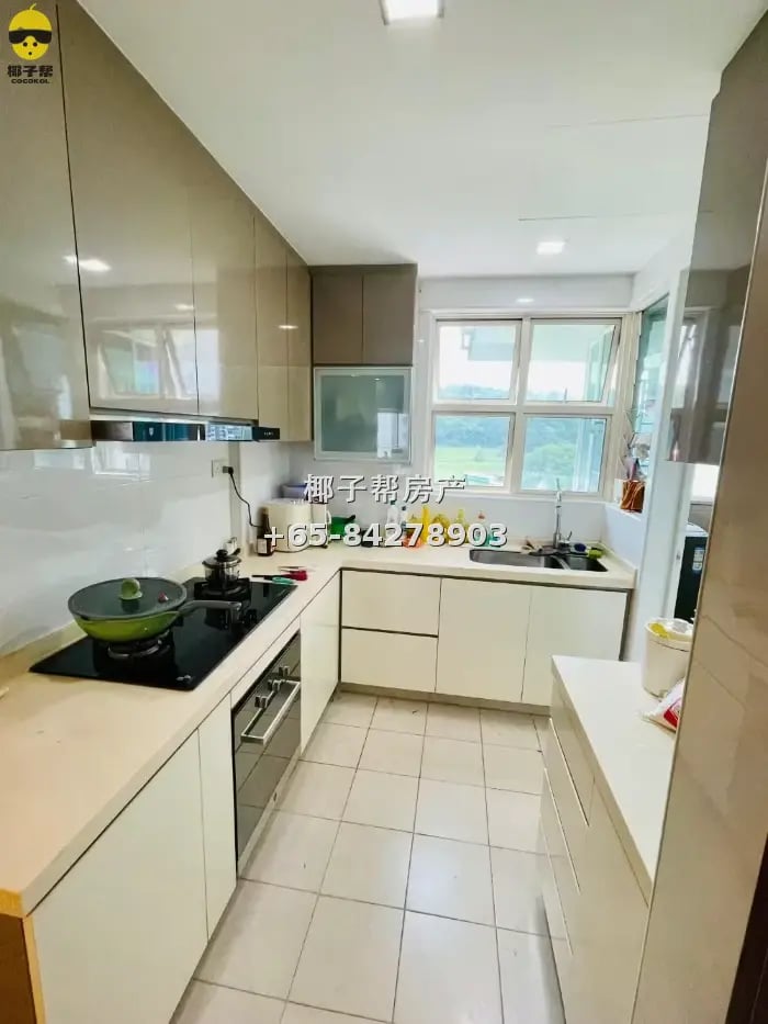 6-minute walk to Hillview MRT Station. Condo junior master r 6