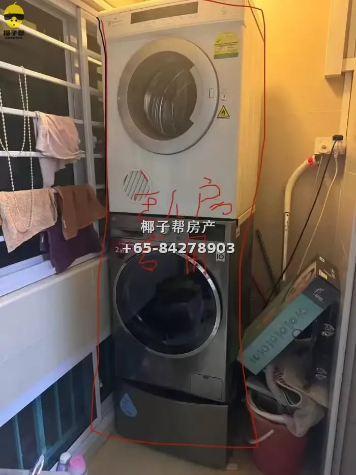 【出租】兀兰地铁2分钟组屋主人房 轻奢家电舒适入住 6