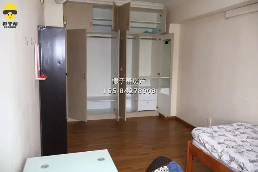 【出租】三巴旺地铁旁组屋普通房 步行6分钟 包水电无中介 3