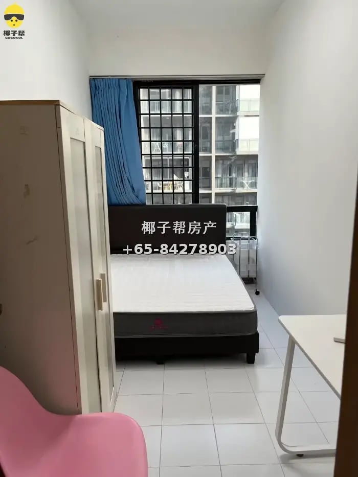 【出租】兀里地铁站旁单人隔间 包水电可煮无中介费 2