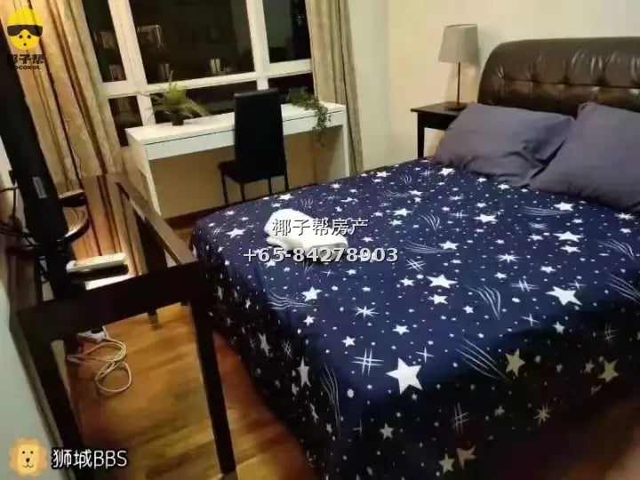 【出租】Novena泳池公寓普通房 近地铁带家具即刻入住 6