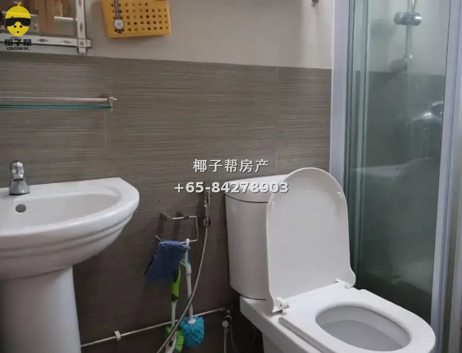 【出租】三巴旺地铁旁组屋普通房 步行6分钟 包水电无中介 5