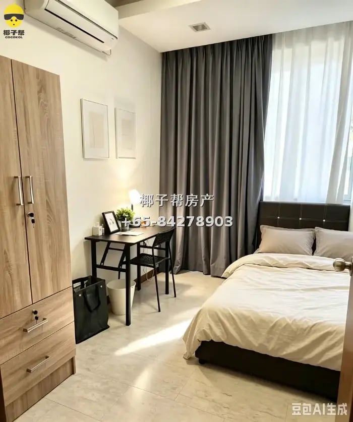【出租】四美地铁站公寓 拎包入住可煮饭可报地址 无中介费 1