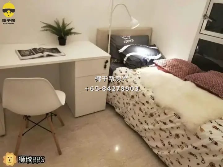 【出租】Novena泳池公寓普通房 近地铁带家具即刻入住 2