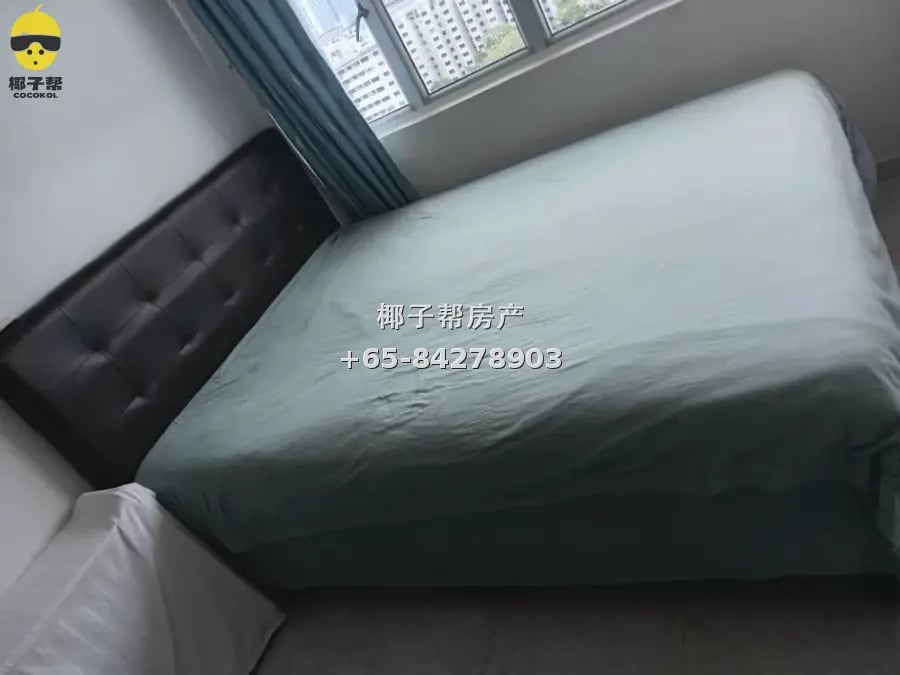 【出租】大巴窑近布莱德地铁站组屋普通房 包水电可煮无中介费 1