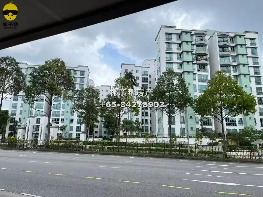 武吉知马美世界地铁站 公寓 主人房 普通房 床位 出租 1