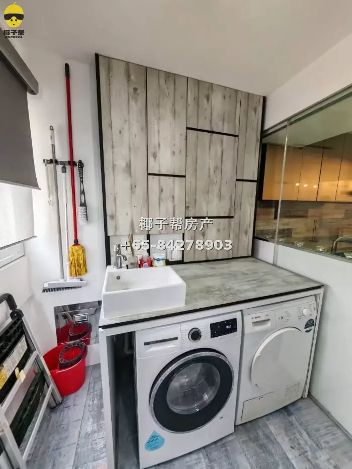 罕见的市区边缘优质房源 | 哥罗福巷 (Crawford Lane) 462号（3I 型组屋） 2