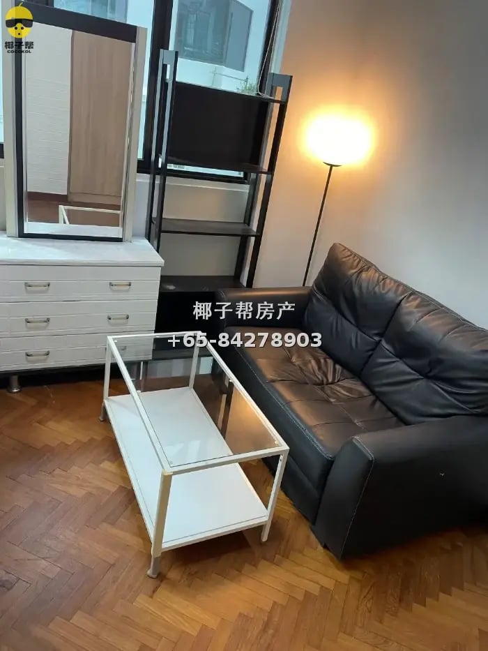 【出租】金城阁公寓普通房 乌节商圈近地铁 包水电可煮 2