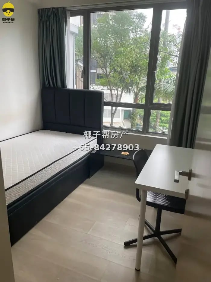 Common room at High Park condominium, Sengkang. LRT station 1