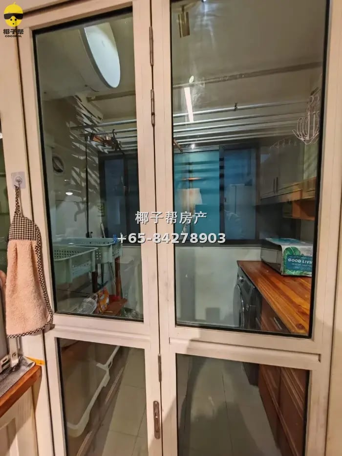 HDB Blk 314B Punggol Way, 3 bed, 2 bath, 4A, 1001 sqft for r 4