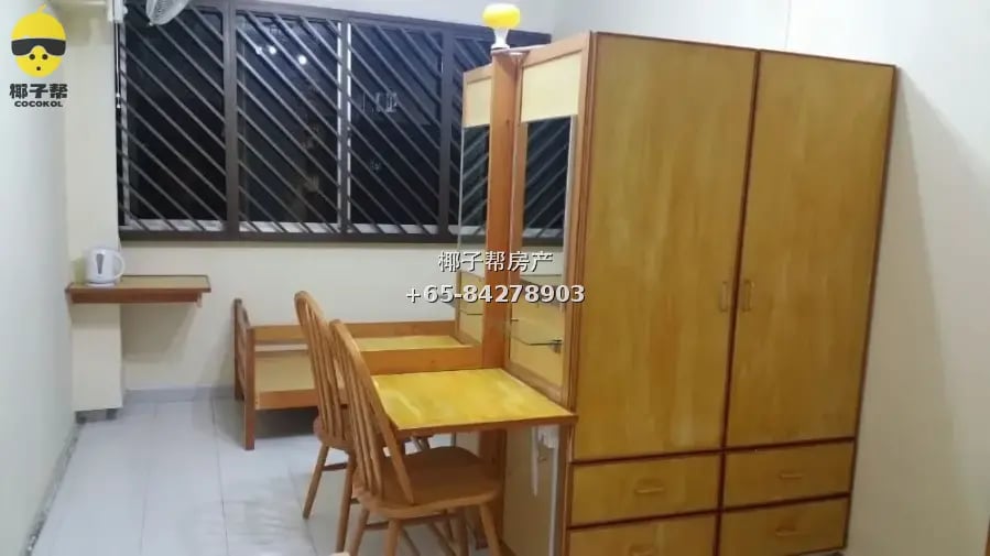 Common room in Yishun HDB flat near Khatib MRT, utilities in 2