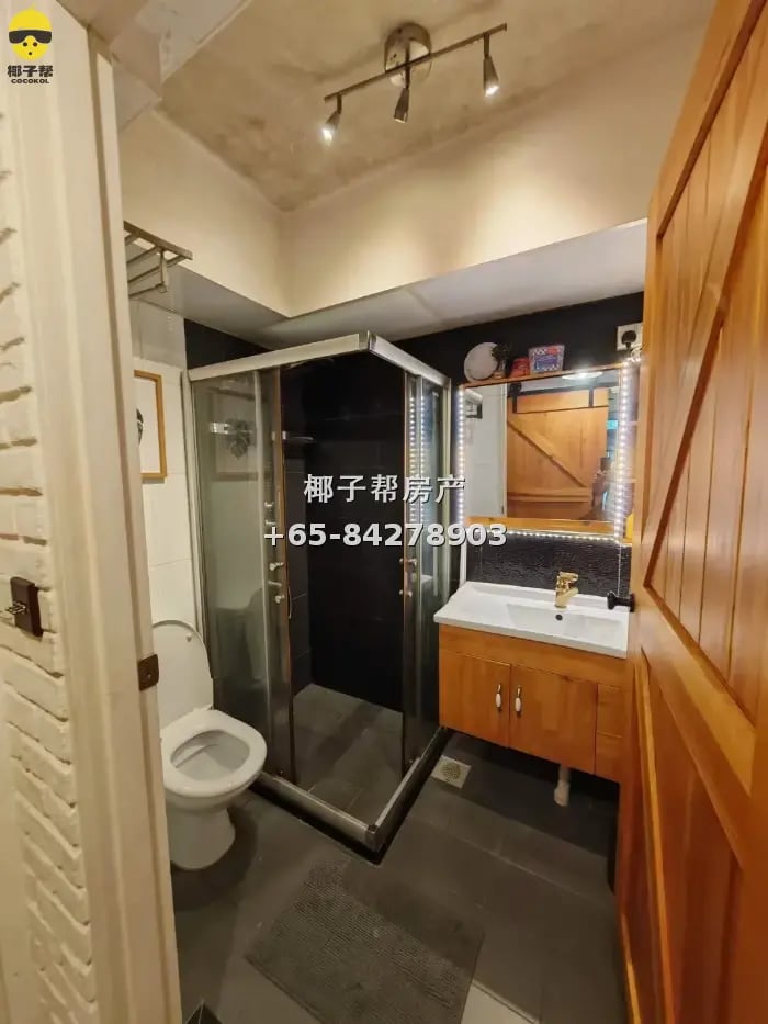 HDB Blk 314B Punggol Way, 3 bed, 2 bath, 4A, 1001 sqft for r 8