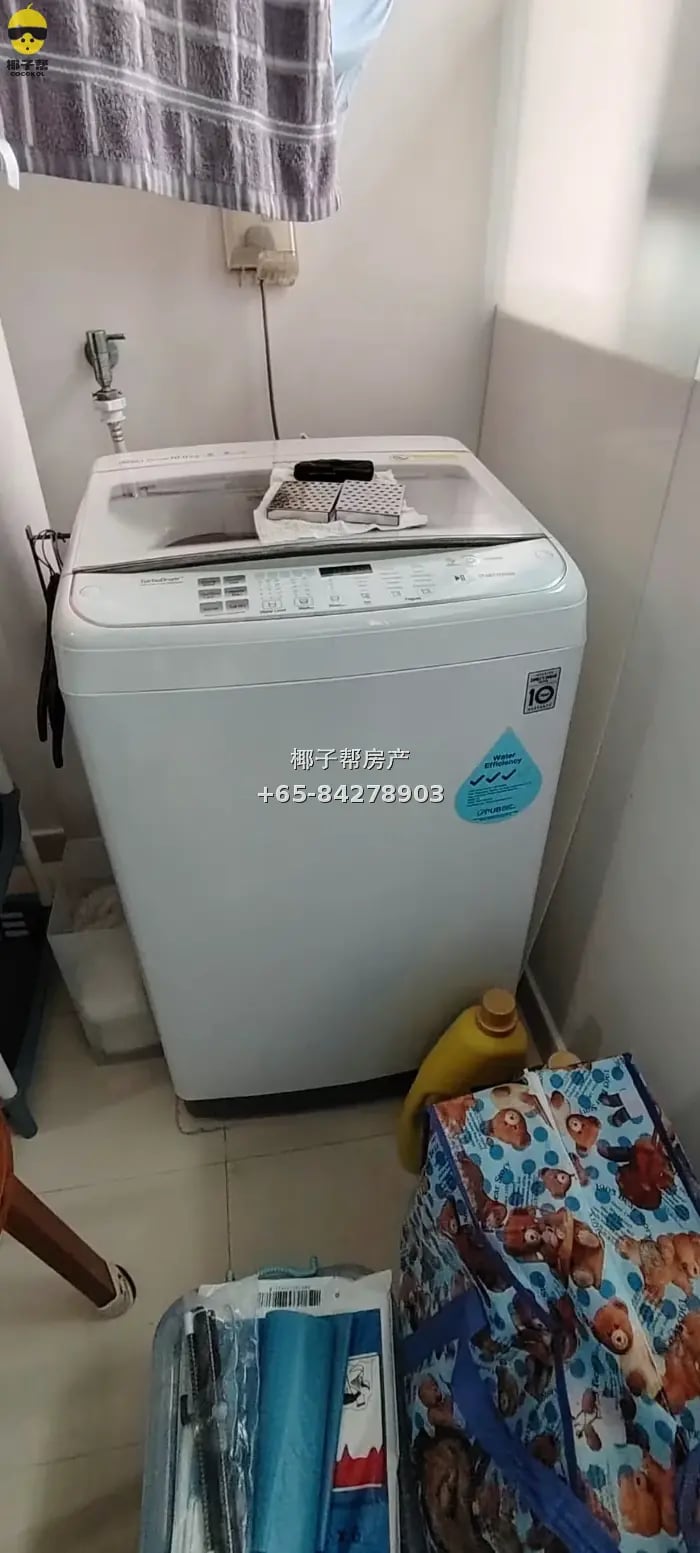 盛港整套出租，靠近Rivervale Mall √三房式HDB flat出租 √周边有餐厅和杂货店 7