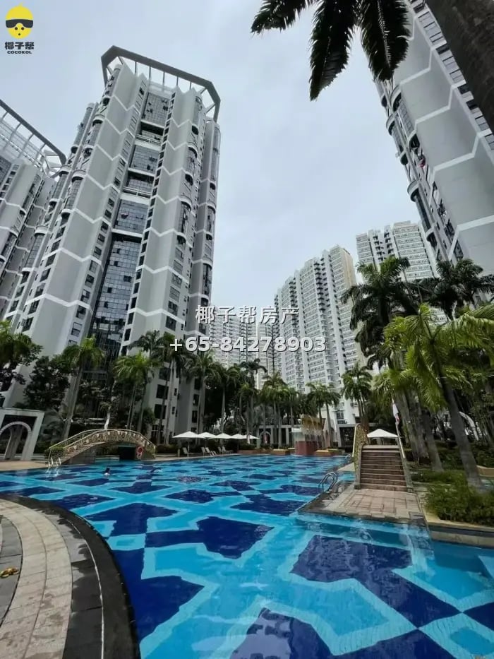 【出租】碧湾地铁旁公寓普通房 近东海岸带家具合租 1