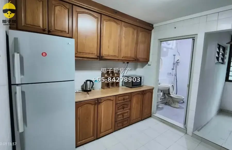【出租】后港三房两卫组屋整租 全家私近商场地铁 1