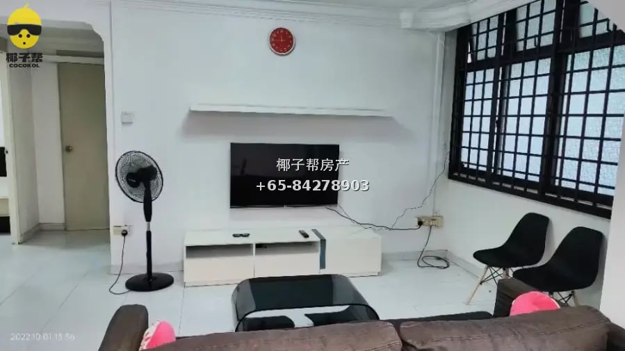 【出租】后港三房两卫组屋整租 全家私近商场地铁 3