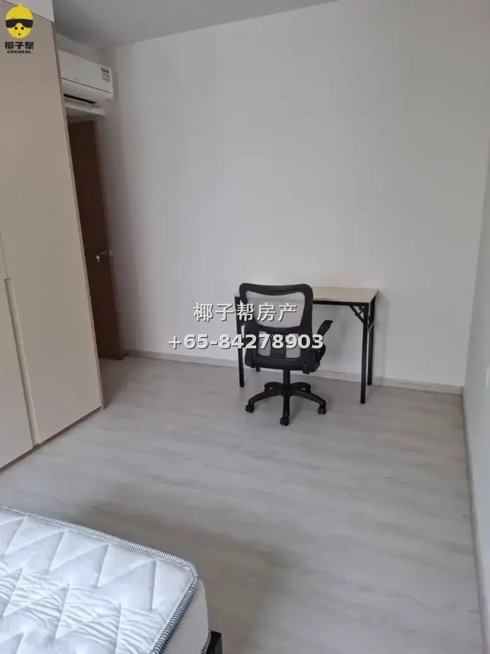 【出租】四美美景园公寓双床普通房 近樟宜上段地铁 租金全包 3