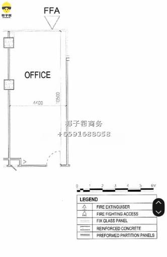 🏢【Paya Lebar地铁旁 | 精装办公室出租】 8