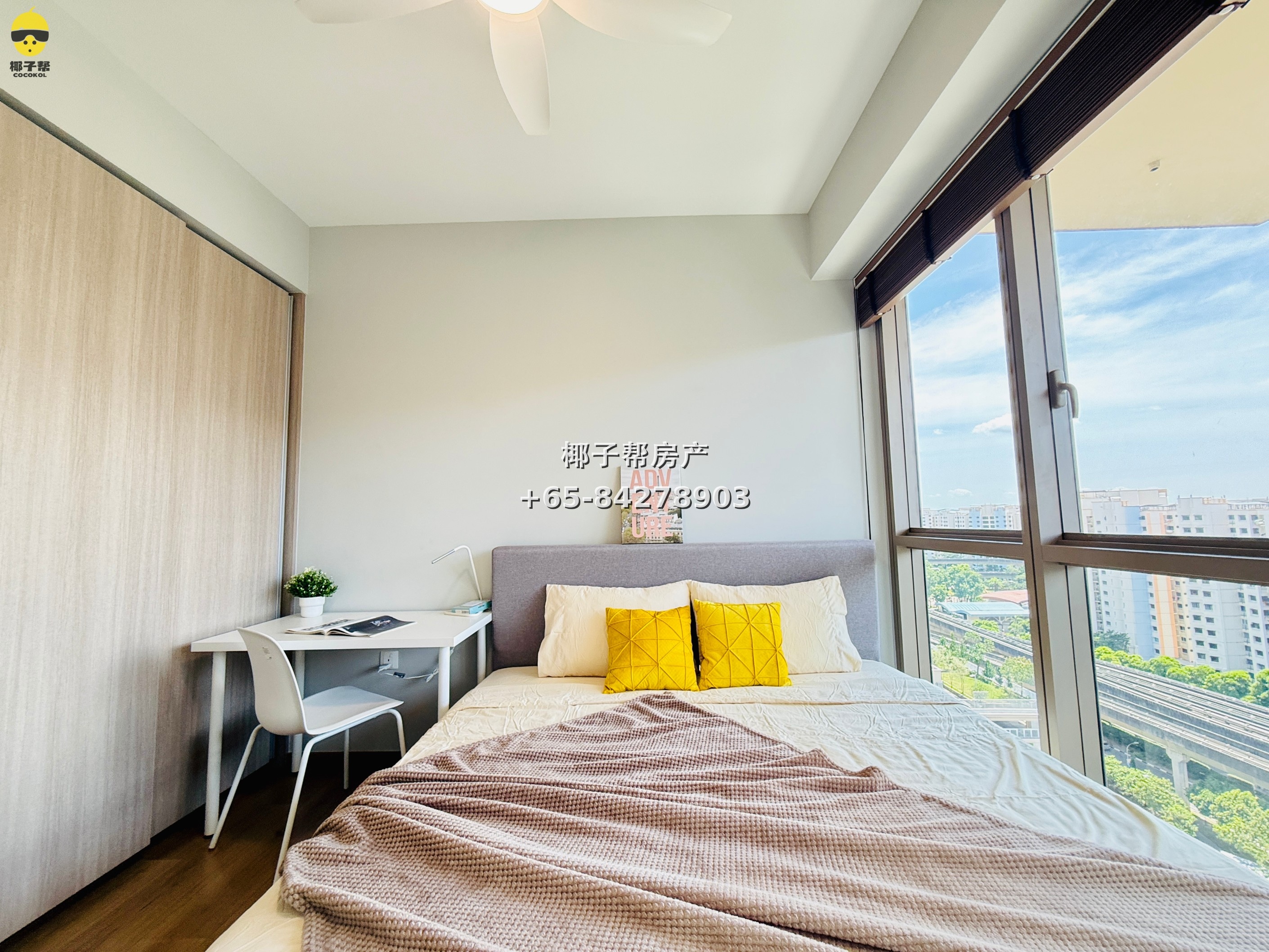 For Rent: Master Bedroom in Sengkang MRT Apartment 3
