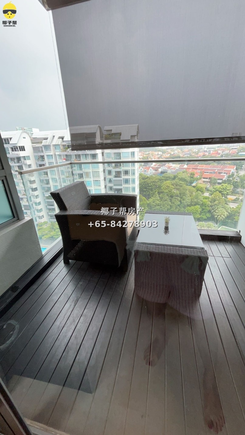 【出租】金文泰MRT公寓带阳台单间 3