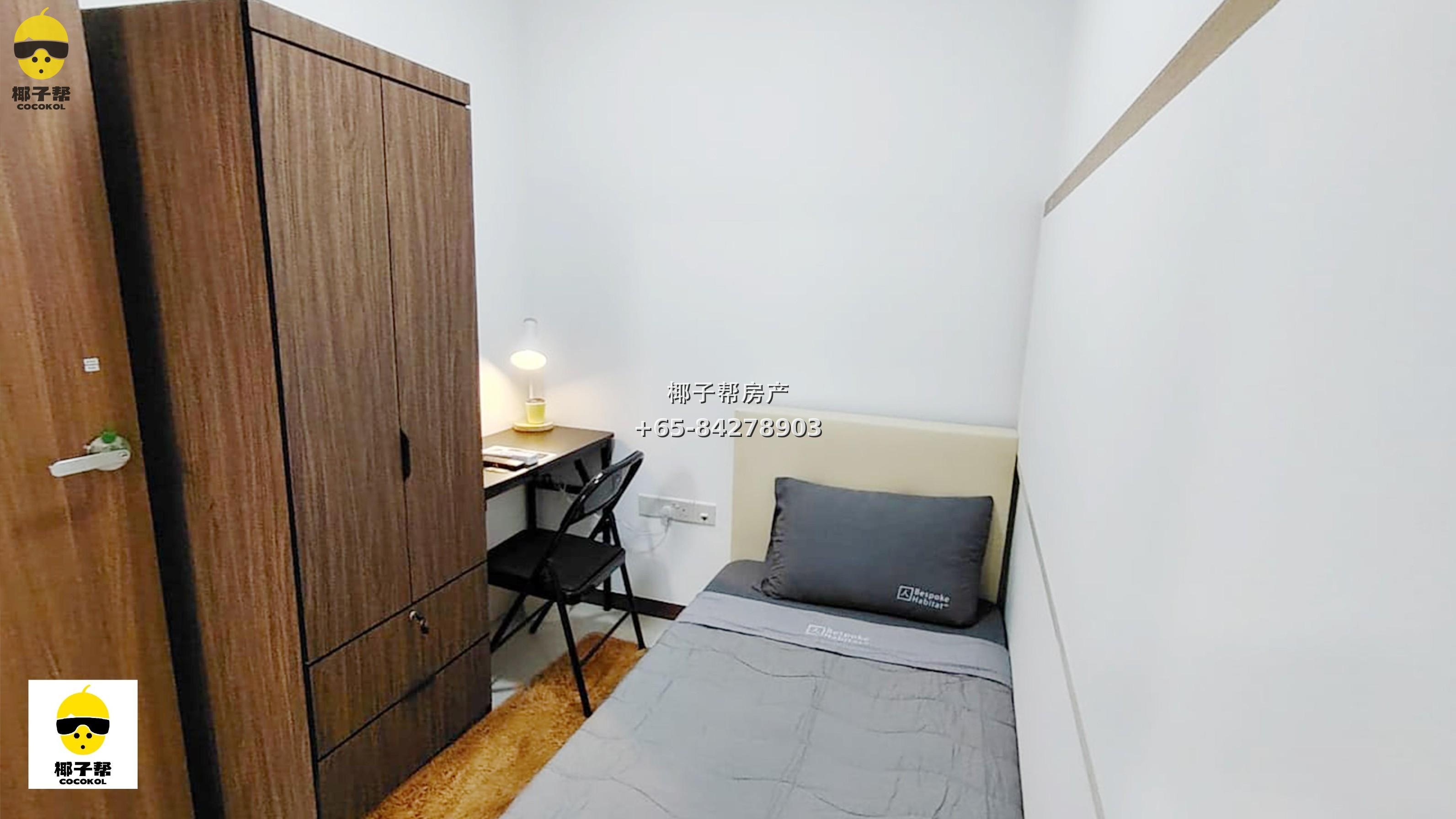 【出租】Caspian公寓单间 湖畔地铁旁 近NTU 1