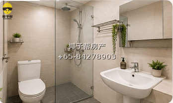 【出租】丹戎加东店屋住宅|大床房 步行可达双地铁站 2