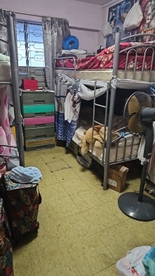 [For Rent] Common room, female tenant wanted, upper bunk. Personal fan provided. Water, electricity, and internet all included. 1