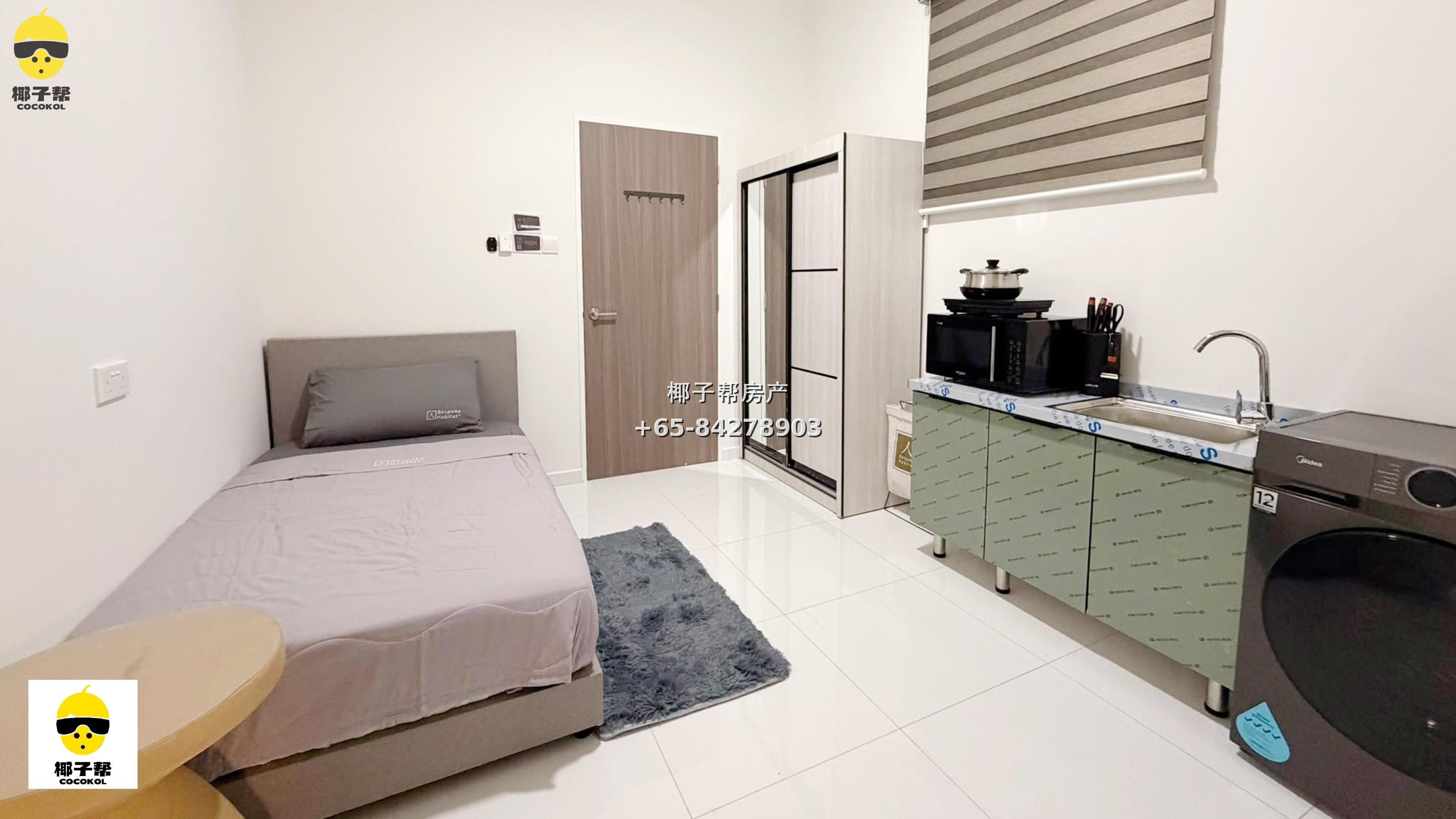【出租】Westville 裕廊西 Studio｜近 NTU 包水电 23