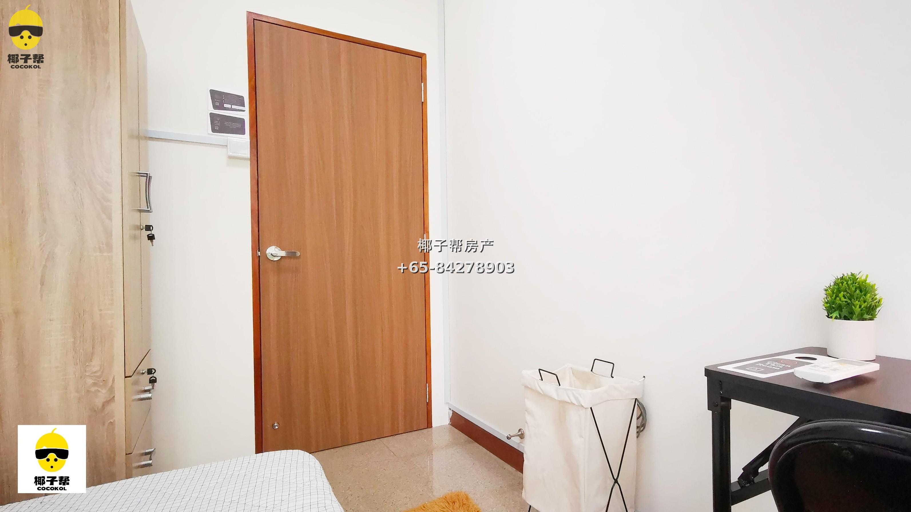 [For Rent] Tropical Spring, shared single room next to Simei MRT Station, utility allowance included 2