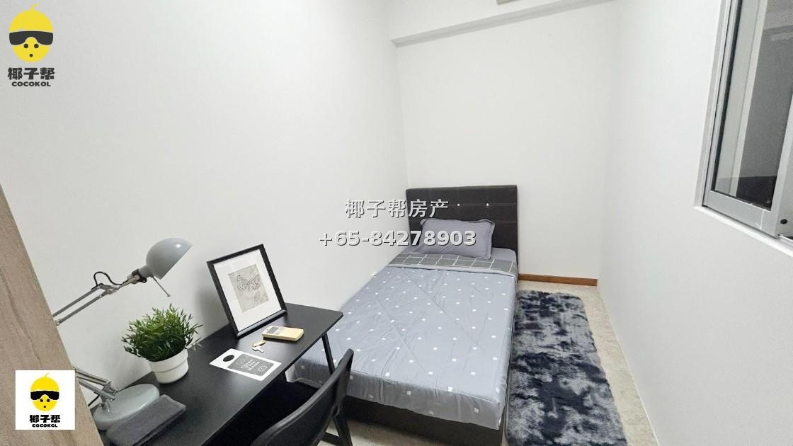 [For Rent] Meraprime high-floor single room next to Tiong Bahru MRT, utilities included 1