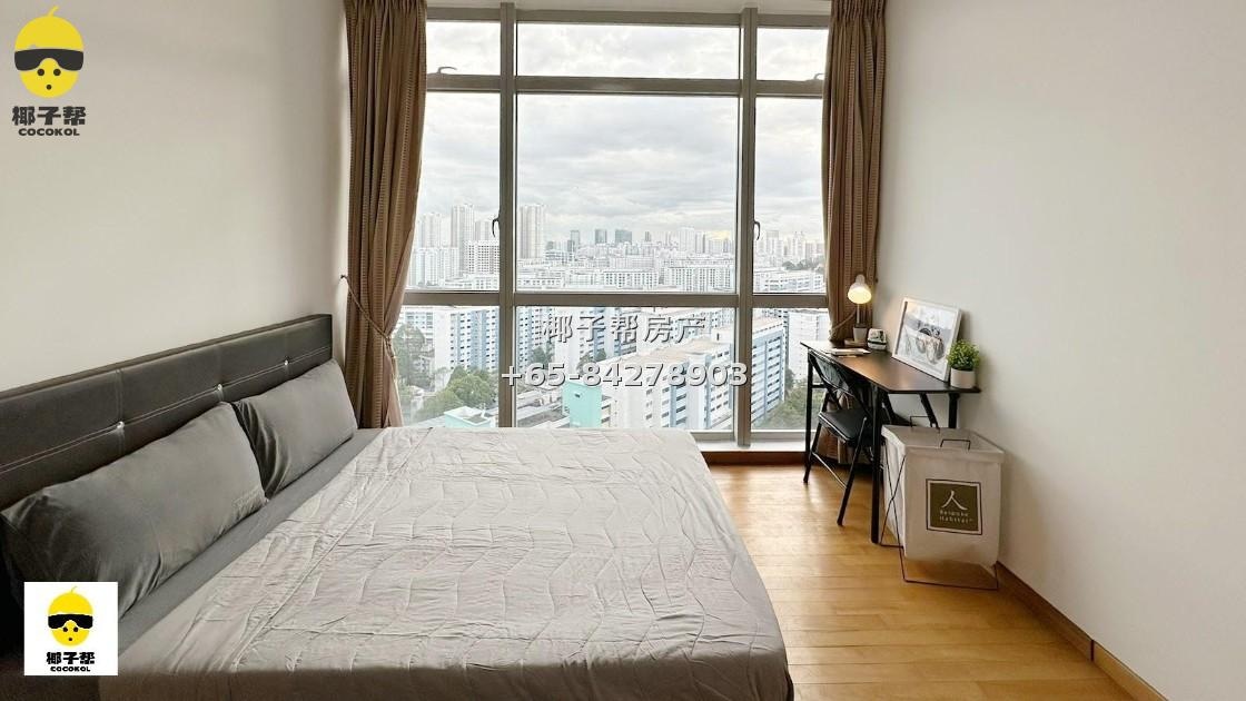 【出租】Hillview Regency 高层主人房 近山景地铁站 2