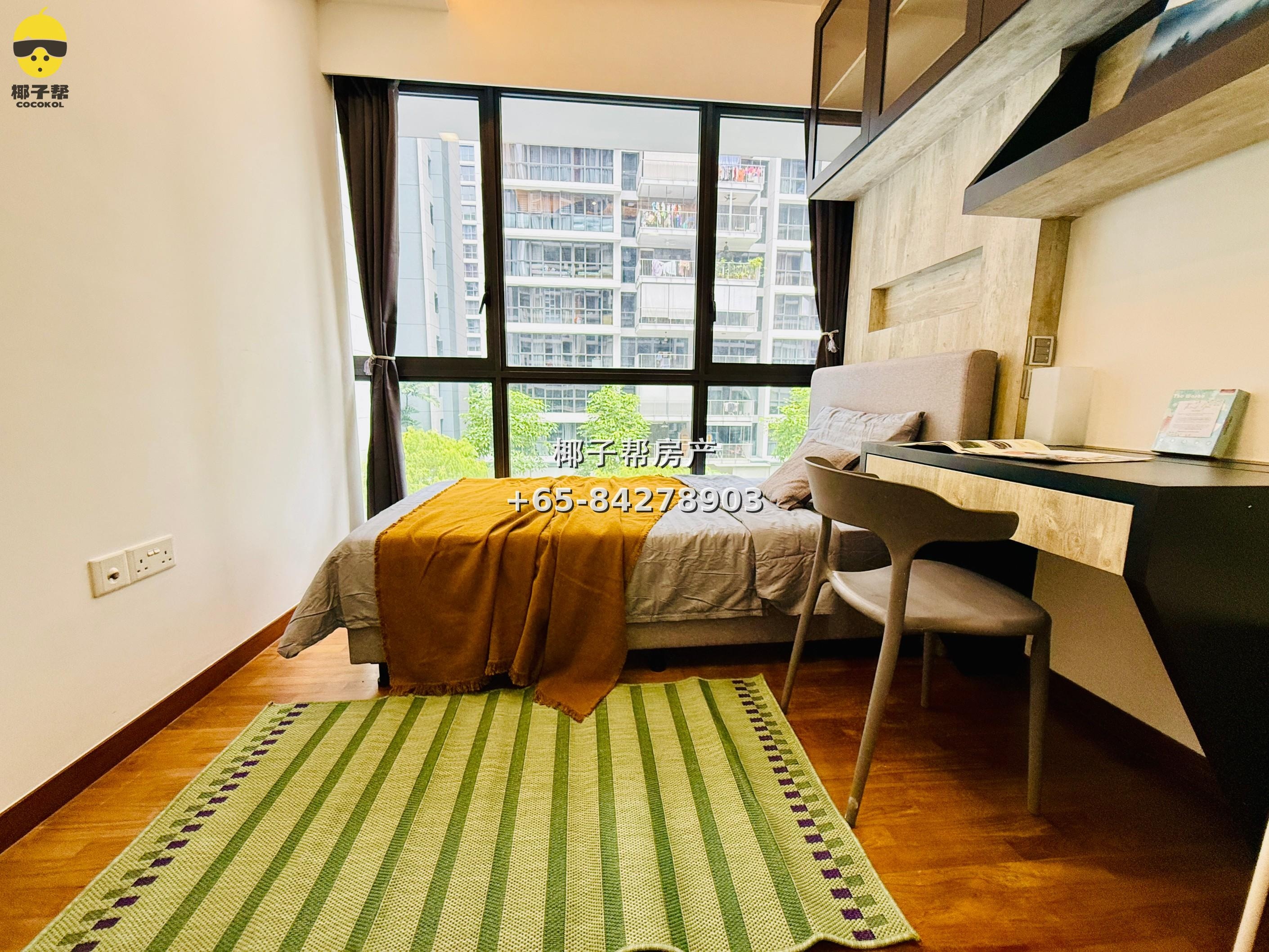 [For Rent] Twin Waterfalls Punggol Condo Super Single Room, utilities and internet included 5