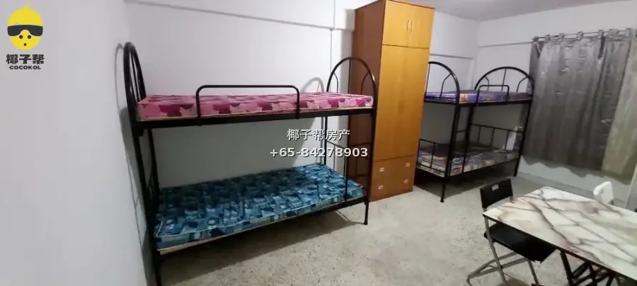 【出租】惹兰勿刹地铁3分钟 三房式组屋整租 可住6人报地址 4