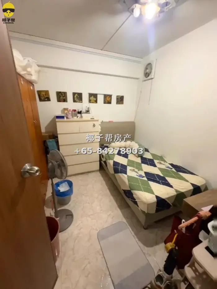 【出租】三巴旺地铁旁组屋单人房 包水电可大煮 无中介费 1