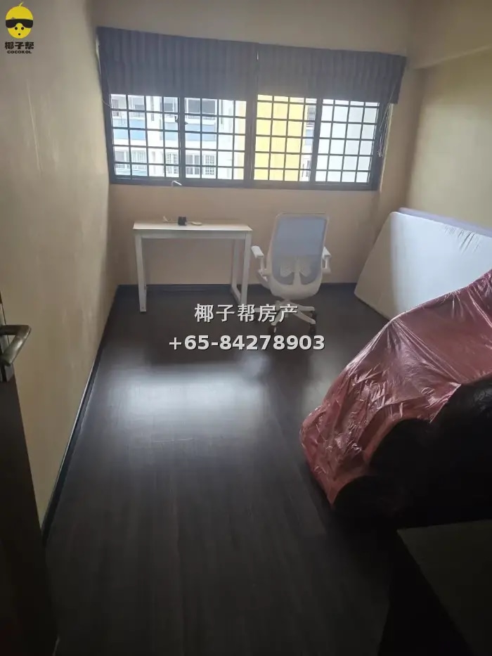 Entire HDB flat in Serangoon North, 3-bedroom 2-bathroom cor 3