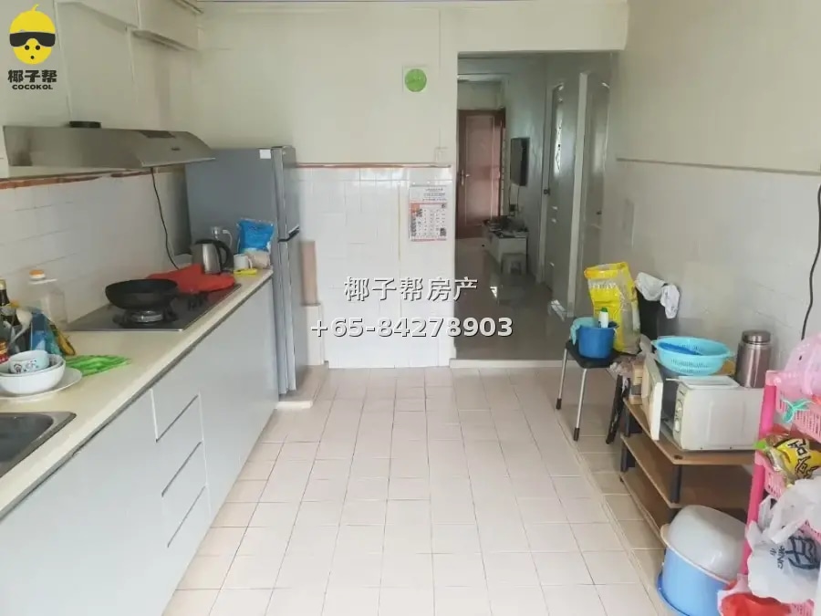 3-room HDB flat next to Yishun MRT station. Whole unit renta 2