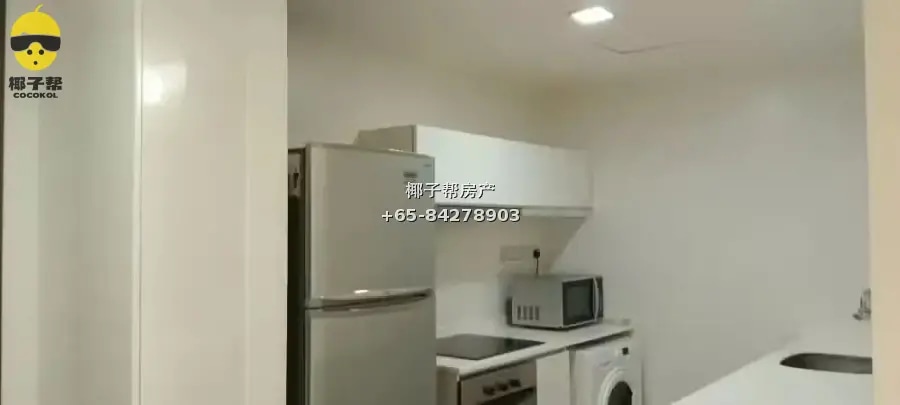 【出租】One-North Residences单间公寓 步行6分钟到地铁 全装修明亮通风 3