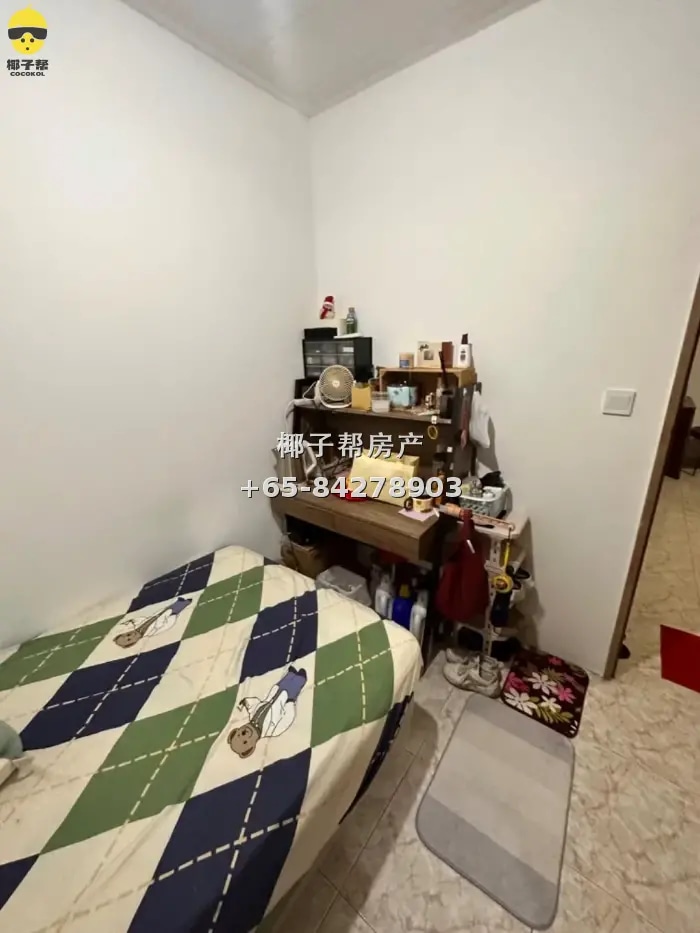 【出租】三巴旺地铁旁组屋单人房 包水电可大煮 无中介费 2