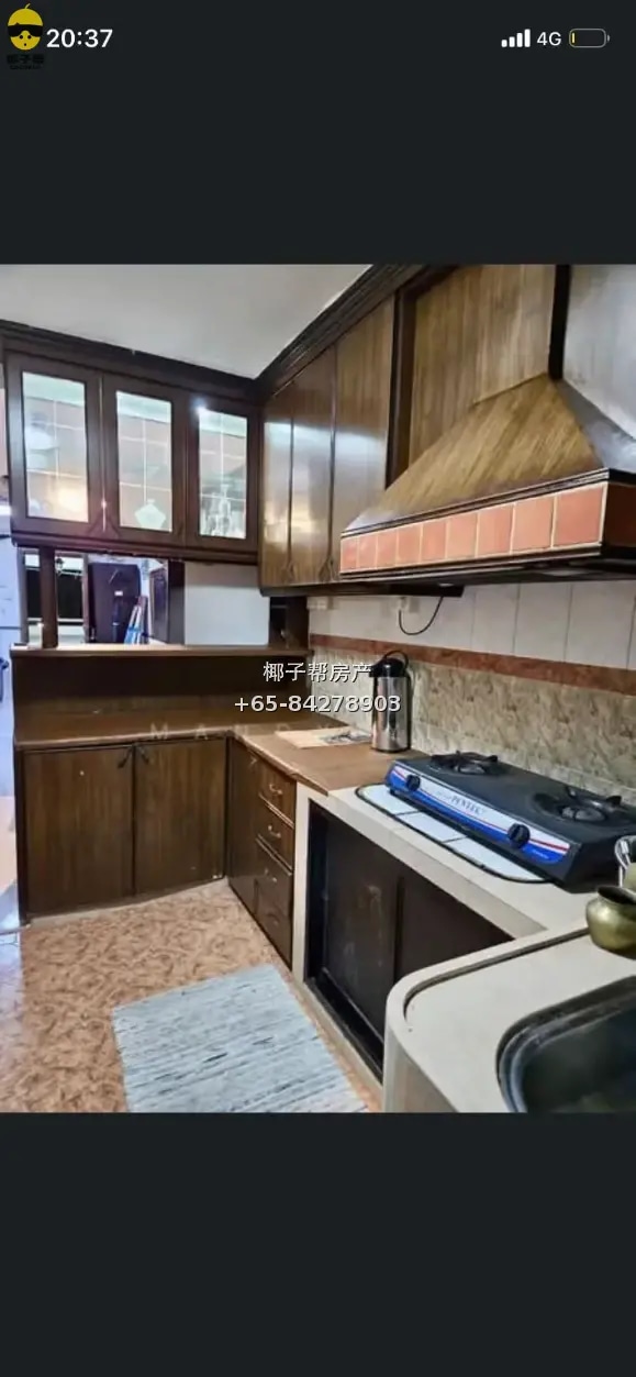 【出租】马西岭地铁旁组屋普通房 包水电可煮可报地址 2